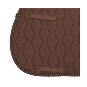 Tapis de selle matelassé en polyéthylène de haute qualité avec cordon, vente en gros, fabricant sur mesure pour les sports équestres professionnels - Product Image 2