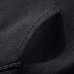 2 pièces, survêtement sport pour homme et femme, taille plus, uni, manches longues, sweat-shirt à capuche, pantalon de survêtement, 100% coton, hiver - Product Image 4