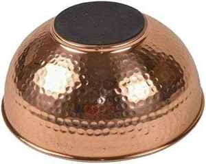 Tendance Forme Ronde Antique Ustensiles De Cuisine Bol De Service Alimentaire Qualité Supérieure Grand Bol À Dessert En Cuivre pour Salle À Manger Élégante - Product Image 5