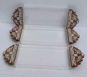 Plateau de service en acrylique incrusté de nacre, plateau multifonction, design moderne, écologique, passe au lave-vaisselle, pour les fêtes - Product Image 3