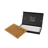 Boîte d'emballage de luxe en carton rigide pour confiseries, boîte magnétique pour chocolats et cadeaux
