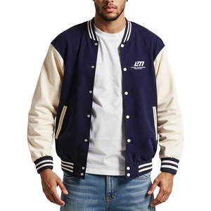 Chaqueta Universitaria 100% Algodón para Hombre, Chaqueta Universitaria de Primera Calidad, Chaqueta de Invierno de Alta Calidad - Product Image 2