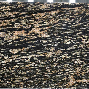 Baldosas de granito de fusión doradas, duraderas y versátiles, superficie pulida para encimeras a precios competitivos, directo desde la India - Product Image 1