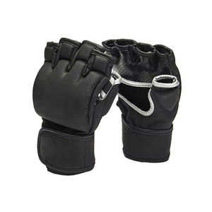 Gants de MMA de qualité supérieure en gros, avec sangle de poignet réglable, fermeture à lacets, couleur et logo personnalisables, fabrication professionnelle - Product Image 3