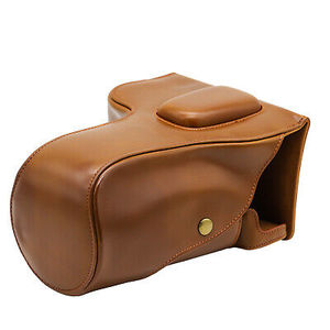 Sac à bandoulière en cuir véritable pour appareil photo, fermeture à glissière vintage de luxe, caractéristique durable pour le matériel numérique, prix d'usine en gros - Product Image 6
