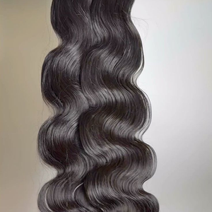 Extensions de cheveux vierges de haute qualité 100% naturels, double trame, double épaisseur, non traités, cheveux indiens - Product Image 5