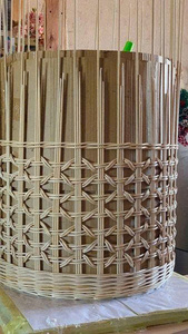 ตะกร้าเก็บของอเนกประสงค์รูปหัวใจทำจากหวายธรรมชาติ งานแฮนด์เมด สไตล์วินเทจ เป็นมิตรกับสิ่งแวดล้อม ขายส่งปี 2025 - Product Image 2