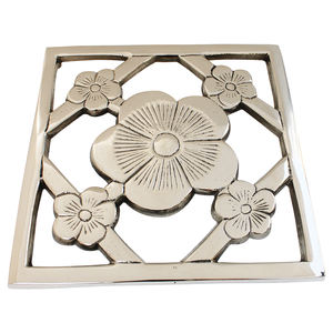 Modern Design Decorative Silver Shiny <b>Trivet</b> Table Mats Wholesale <b>Metal</b> Brass <b>Trivet</b> Cheap Modern <b>Trivets</b> in Lowest Price - Product Image 6