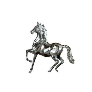 Sculpture de cheval haut de gamme Position debout solide grande taille personnalisée Statue de cheval en aluminium et Figurine modèle pour la décoration - Product Image 4