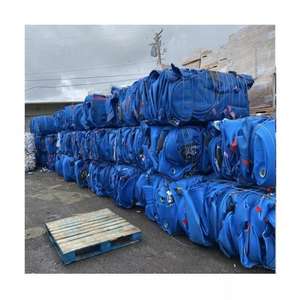 Tambores de HDPE remolidos, escamas azules de HDPE y desechos de HDPE, venta al por mayor - Product Image 1