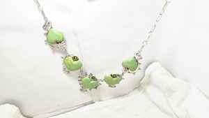 Collar de Plata de Ley Navajo de Estilo Vintage Único, Hecho a Mano con Turquesa Natural Azul y Cadena de Latón - Product Image 6