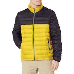 New Arrival <b>Men's</b> High Quality Thick Canvas Stand Collar Puffer <b>Jacket</b> Plus Size Custom <b>men's</b> <b>jackets</b> - Product Image 1