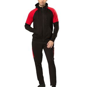 Survêtement personnalisé pour hommes, sweat à capuche zippé et joggers, fabricant de marque privée OEM en tissu lourd. - Product Image 2