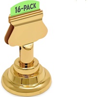 Nouvelle arrivée Gold Place Card Holder Table Number Stands Table Sign Holders Gold Table for Photos Food Sign Anniversaires Events