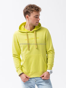 Sweat-shirt à capuche court pour homme, nouvelle mode, imprimé personnalisé, thermique, lourd, avec bordure brute en mousse 3D pour l'hiver - Product Image 2