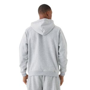 Heavyweight 400 Gsm Fleece Zipper Hoodie 100% algodón Sólido Negro Regular Fit Temporada de invierno Cuello con capucha Sudaderas con cremallera - Product Image 2