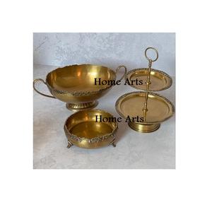 Soporte de pastel de metal de 2 niveles de último diseño Soporte de chocolates de color dorado de Calidad exclusiva para uso en fiestas de bodas - Product Image 6