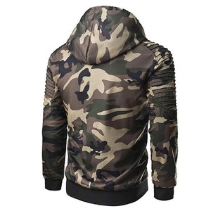 Wholesale Custom Logo Cotton <b>Hoodie</b> <b>Men</b> <b>Black</b> Fashion Long Sleeve Blank Pullover OEM Customized Quantity Print Camouflage - Product Image 6