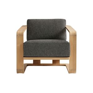 Novaluxe The Langham - Sillón de jardín moderno de mimbre, sillón de patio para exteriores, colección de muebles de lujo para resort - Product Image 3
