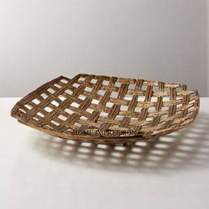 La Plus Réclamée Art Créatif Moderne Unique Fantaisie Designer Haute Qualité Standard En Bois Rotin Fruits Et Pain Panier Fournitures - Product Image 5