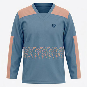 Camiseta de hockey sobre hielo de alto rendimiento, tela con costuras duraderas, adecuada para entrenamientos, partidos y juego en equipo. - Product Image 1