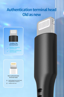 Kabel Pengisian Cepat OEM/ODM Custom C94 MFI PD30W dengan Pelindung Anyaman-Bahan PVC untuk Perangkat IOS