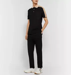 Camisetas Polo lisas para imprimir logotipo personalizado Camiseta de algodón pesado de talla grande camisetas de hombre Camiseta con serigrafía personalizada para hombre - Product Image 2