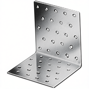 S.2.5 mm Corner Connector ANP 25101060 100 X 100x60mm ETA-06/106 SIMPSON STRONG TIE <b>Hooks</b> & <b>Rails</b>-Qty 50 - Product Image 3