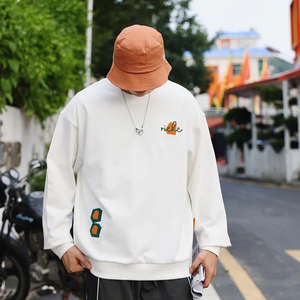 Sweat-shirt à capuche pour homme, coupe classique, uni, décontracté, respirant, confortable, avec poche, polyester/coton, pour adultes, meilleure qualité 2024 - Product Image 5