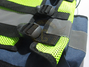 Nouveau design personnalisé logo couleur personnalisée gilet para médical réfléchissant de sécurité haute visibilité poches de rangement multiples ves de sécurité - Product Image 6