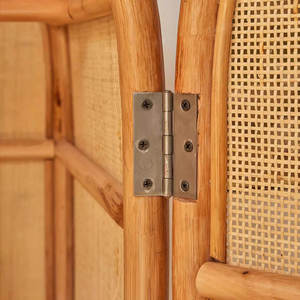 ตู้เสื้อผ้าแบบพกพาผ้าหวายแบบพกพาสไตล์ญี่ปุ่นสำหรับบ้านที่เรียบง่ายทันสมัย - Product Image 5