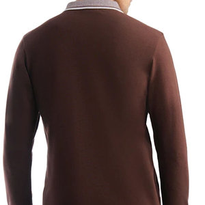 Camisetas Polo de Diseño Personalizado de Alta Calidad para Hombre, Cuello Camisero, 100% Algodón, Manga Larga, Camiseta Polo Lisa para Hombre - Product Image 6