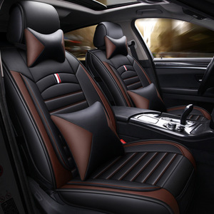 Accesorios para Automóviles 2022, Juego Completo Universal de Fundas de Asiento de Cuero 9D - Product Image 3