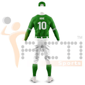 Uniforme de béisbol de tamaño adulto más vendido, gran oferta, nuevo diseño, uniforme de béisbol, uniformes por sublimación - Product Image 6