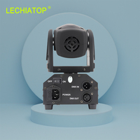 Lyre Mini 10W LED Beam Moving Head Light RGBW 4in1 Spot Commercial DMX Controller E27 pour Party Karaoke Display Stage Lighting