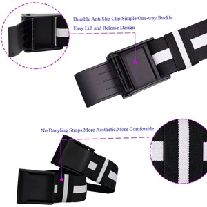 Bandes de Restriction de la circulation sanguine pour hommes, bandes de résistance unisexe BFR pour les fesses et les cuisses, équipement de gymnastique personnalisé, vente en gros - Product Image 2