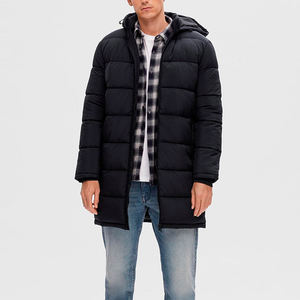 Chaqueta acolchada de manga larga de gran venta 2024 a la venta/servicio OEM diseño personalizado chaqueta acolchada de talla grande para hombre - Product Image 2