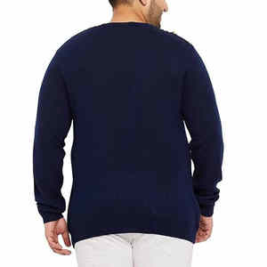 Pull personnalisé hommes Cardigan col en V décontracté lâche tricoté veste hommes pull Cardigan par Old-fit International - Product Image 3