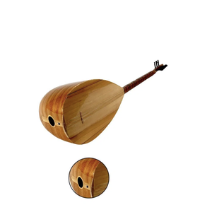 Yonka B143K Baglama Saz Turco de Cuello Corto, Instrumento de Cuerda Profesional de Madera de Morera con Soporte - Product Image 2