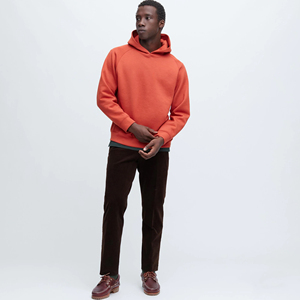 เสื้อมีฮู้ดแบบสวมศีรษะผ้าคอตตอนโอเวอร์ไซส์100% ตัวออกแบบได้ตามต้องการเสื้อฟลีซมีฮู้ดแบบธรรมดาโอเวอร์ไซส์พิมพ์ลายขนาด3XL พื้น - Product Image 2