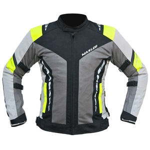 Veste d'équitation d'hiver unisexe en maille respirante textile CE Armor Protection avec col montant bandes réfléchissantes - Product Image 2