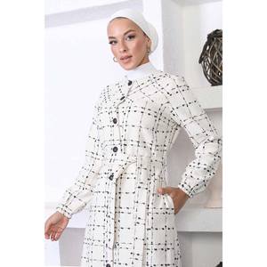 Abrigo con botones para mujer - Product Image 2