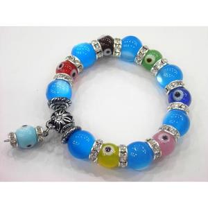 Moda con cuentas mal de ojo para pulsera - Product Image 1