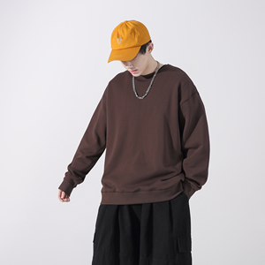 Sudadera con Capucha Extra Grande de Algodón 220g, Tejida a Mano, con Logotipo Impreso en Relieve, Antiencogimiento, Personalizada y de Alta Calidad, Conjunto de Sudaderas con Estampado 3D - Product Image 3