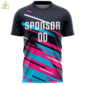 Nuevo modelo 100%, camiseta de fútbol de poliéster para camiseta de fútbol con estampado de Color personalizado con la mejor calidad - Product Image 5