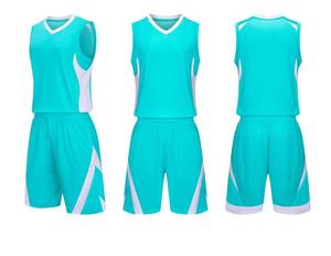 Uniforme de baloncesto tejido de malla ligero transpirable costuras duraderas adecuado para el entrenamiento de gimnasia y competiciones atléticas - Product Image 6