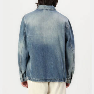 Chaqueta vaquera para hombre con diseño impreso personalizado de alta calidad/chaqueta vaquera para hombre con diseño informal - Product Image 2