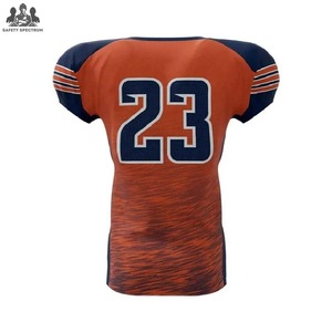 Ensembles d'uniformes de football américain personnalisés de haute qualité, respirants, à séchage rapide, grandes tailles, vente en gros, vêtements d'équipe sportive, maillot et short - Product Image 5