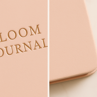 Carnet relié LABON Bloom Journal pour la pleine conscience, la gratitude, la réflexion quotidienne, le soin de soi, la croissance et le bien-être mental, l'écriture