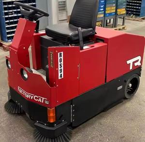 เครื่องกวาดพื้นดีเซลสี่ล้อแบบเดินอัตโนมัติสภาพใหม่การทำความสะอาดถนนที่มีประสิทธิภาพการเผาไหม้ - Product Image 3